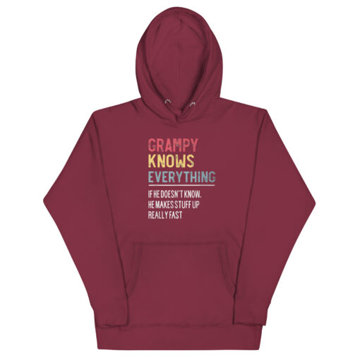 Grampy Knows Everything T-Shirt Unisex Hoodie